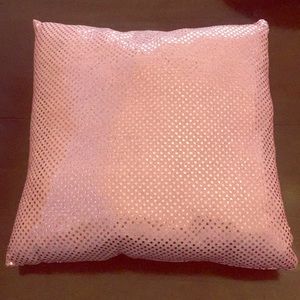 Pink bedazzled Throw Pillow